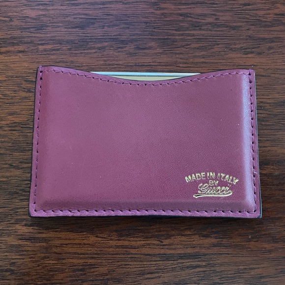 Gucci Pocket Mirror - dusty pink leather - Picture 2 of 8